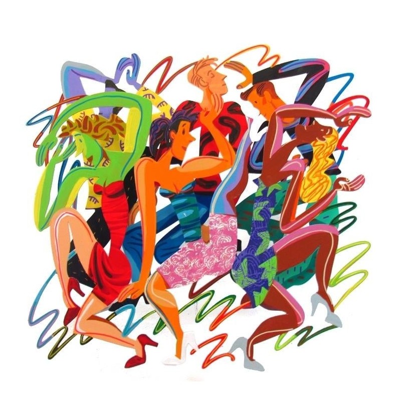 Disco - Hard Rock: David Gerstein Limited Edition Hand-Signed Wall Scu