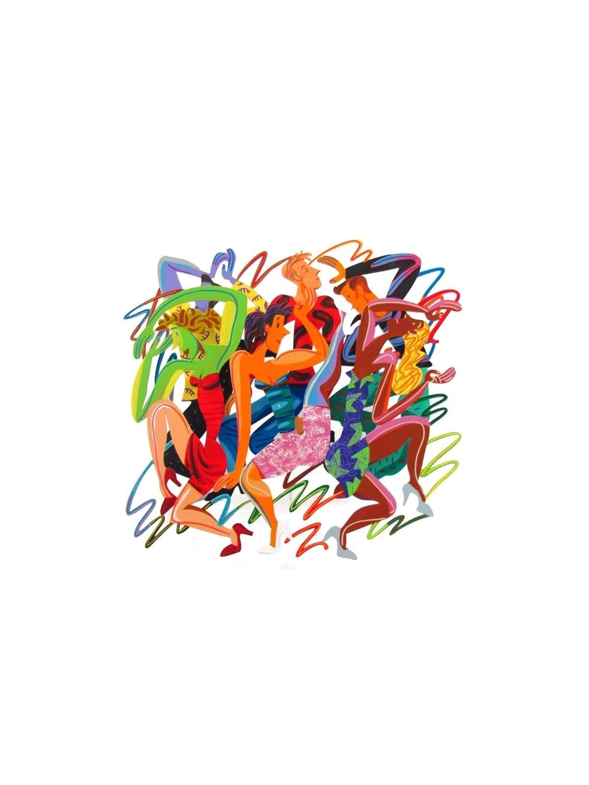 Disco - Hard Rock: David Gerstein Limited Edition Hand-Signed Wall Scu