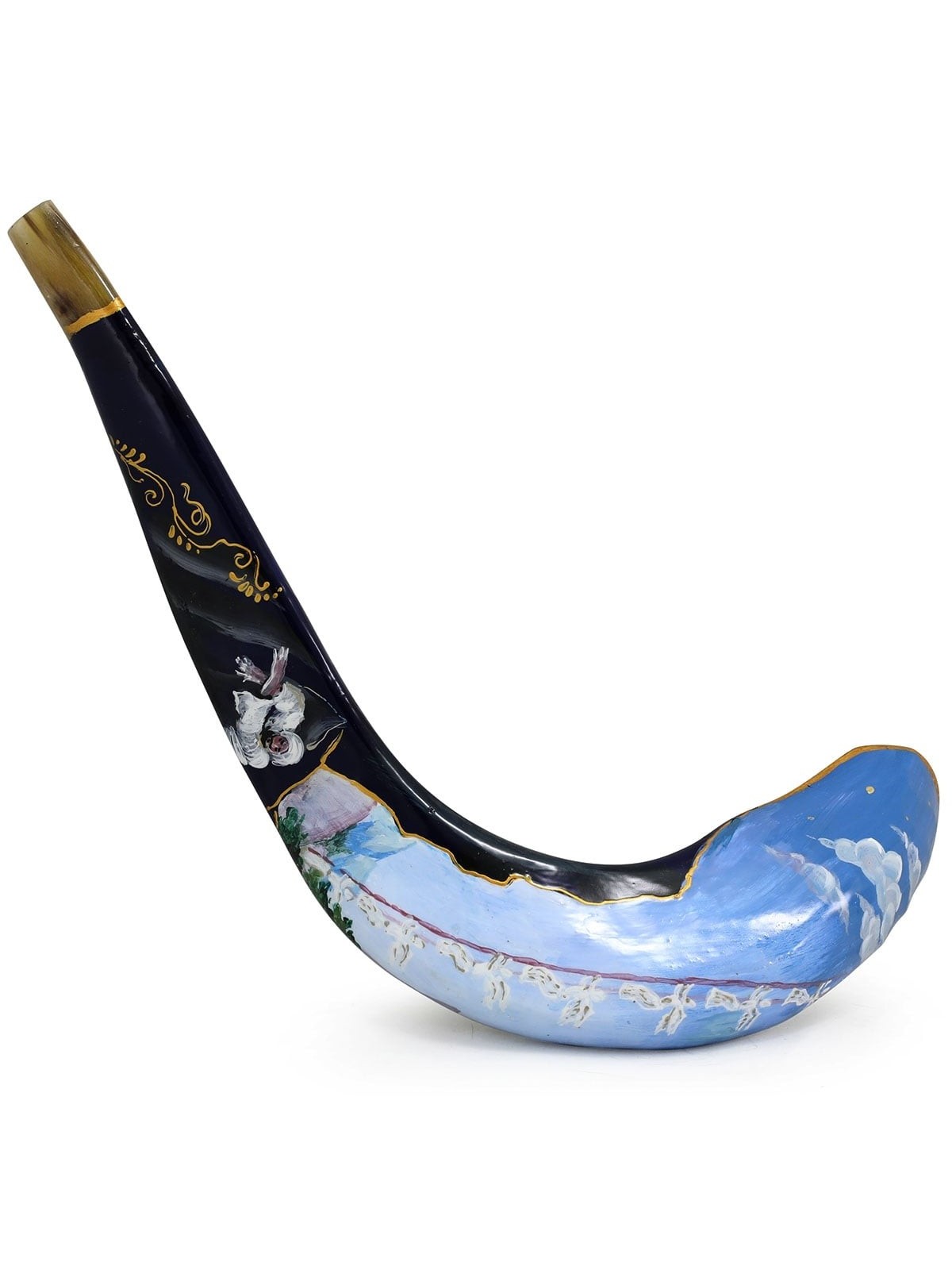 Hand Painted Jacob's Dream Shofar