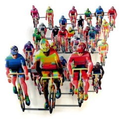 Tour De France (Frontal): David Gerstein Limited Edition Hand Painted