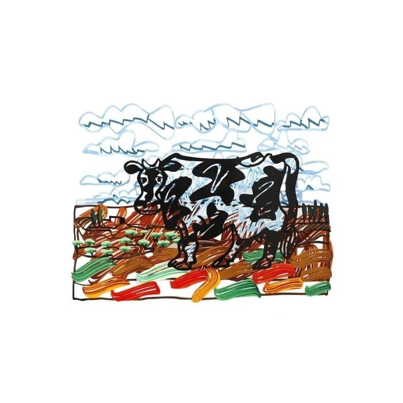 Cloudy Day: David Gerstein Limited Edition Hand-Signed Wall Sculpture