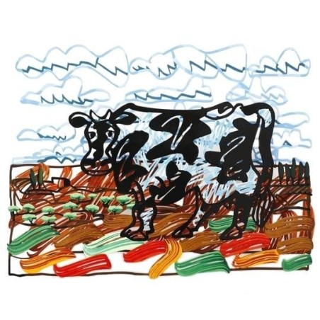 Cloudy Day: David Gerstein Limited Edition Hand-Signed Wall Sculpture