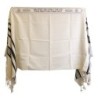 Talitnia Traditional Pure Wool Tallit Black with Silver Stripes