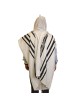 Talitnia Traditional Pure Wool Tallit - Black