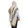 Talitnia Traditional Pure Wool Tallit - Black