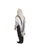 Talitnia Traditional Pure Wool Tallit - Black