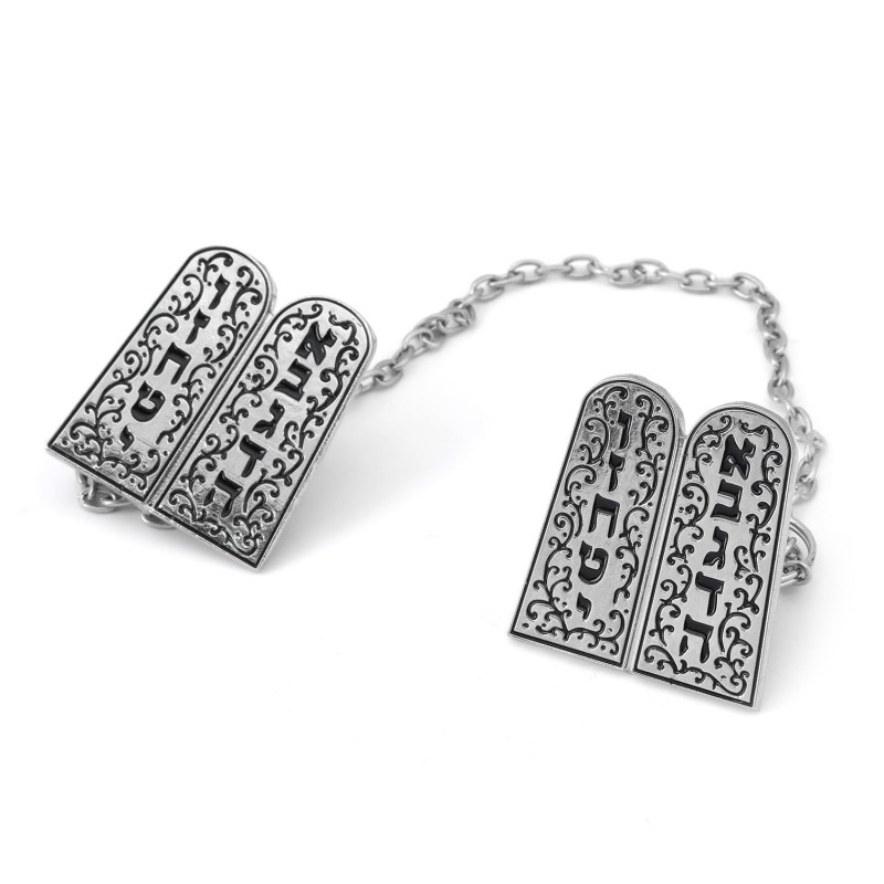 Ten Commandments Tallit Clips