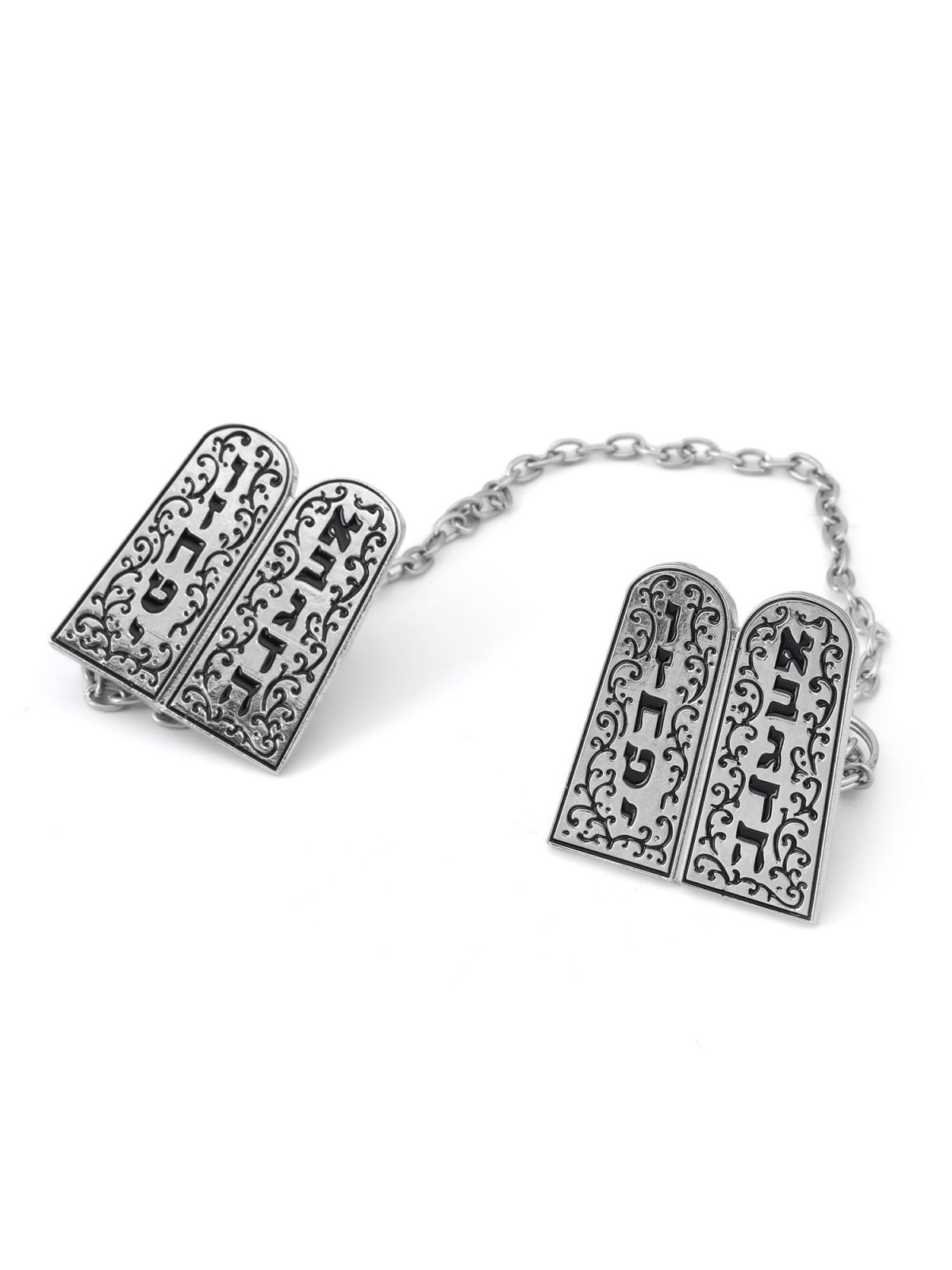 Ten Commandments Tallit Clips