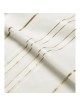 Talitnia Acrylic Tallit (Prayer Shawl) - White and Gold Stripes