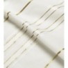Talitnia Acrylic Tallit (Prayer Shawl) - White and Gold Stripes