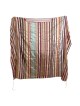 Handwoven Earthy Tone Pattern Tallit (Prayer Shawl) from Rikmat Elimel