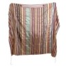 Handwoven Earthy Tone Pattern Tallit (Prayer Shawl) from Rikmat Elimel