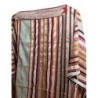 Handwoven Earthy Tone Pattern Tallit (Prayer Shawl) from Rikmat Elimel