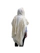 Handwoven Gold Pattern Tallit (Prayer Shawl) Set from Rikmat Elimelech