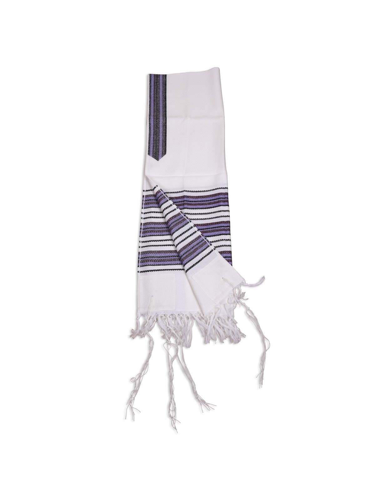Talitnia Carmel Tallit - White and Purple