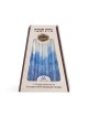 Luxury Handcrafted Hanukkah Candles - Blue and White