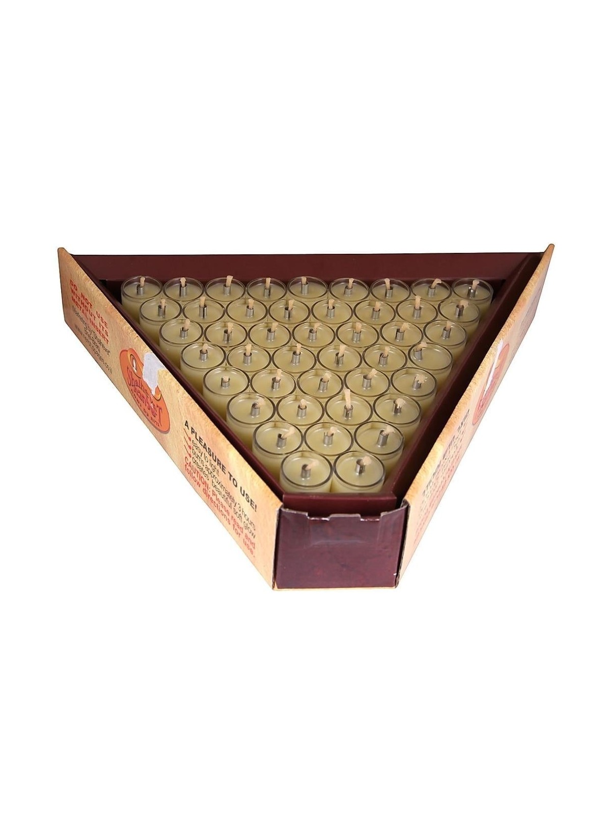 Set of 44 Pre-Filled Gelled Olive Oil Cups for Hanukkah (25 mm)