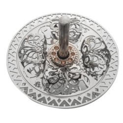 Yealat Chen Silver Plated Dreidel - Ornament