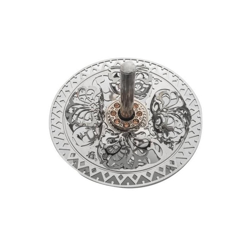 Yealat Chen Silver Plated Dreidel - Ornament