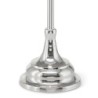 Hazorfim Silver-Plated Chabad Oil Hanukkah Menorah