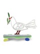 David Gerstein Signed Hanukkah Menorah Sculpture - Dove (Double Sided)