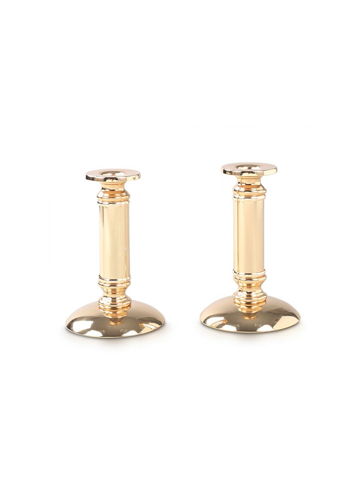 Stainless Steel Gold Candlesticks Gleami... | Traditional Candlesticks