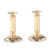 Stainless Steel Gold Candlesticks Gleami... | Traditional Candlesticks