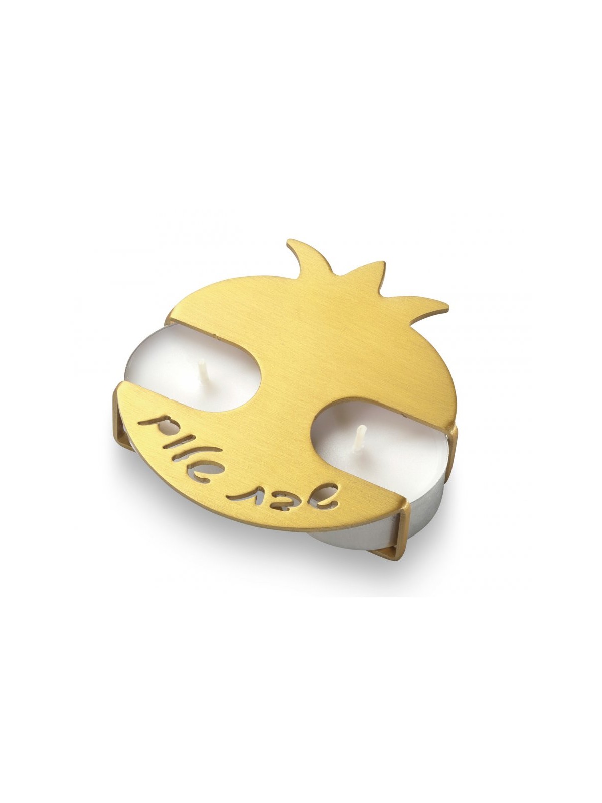 Adi Sidler Travel Shabbat Candlesticks Pomegr... | Travel Candlesticks