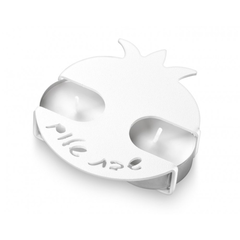 Adi Sidler Travel Shabbat Candlesticks Pomegr... | Travel Candlesticks