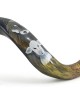 Wolf and Lamb Hand Painted Kudu Shofar
