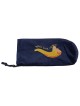 Velvet Shofar Bag Embroidered With Shofar Design and Prayer
