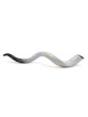 David's Harp Hand Painted Black and White Kudu Shofar
