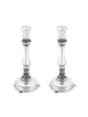 Sterling Silver Shabbat Candlesticks Filigree Design | Silver Judaica