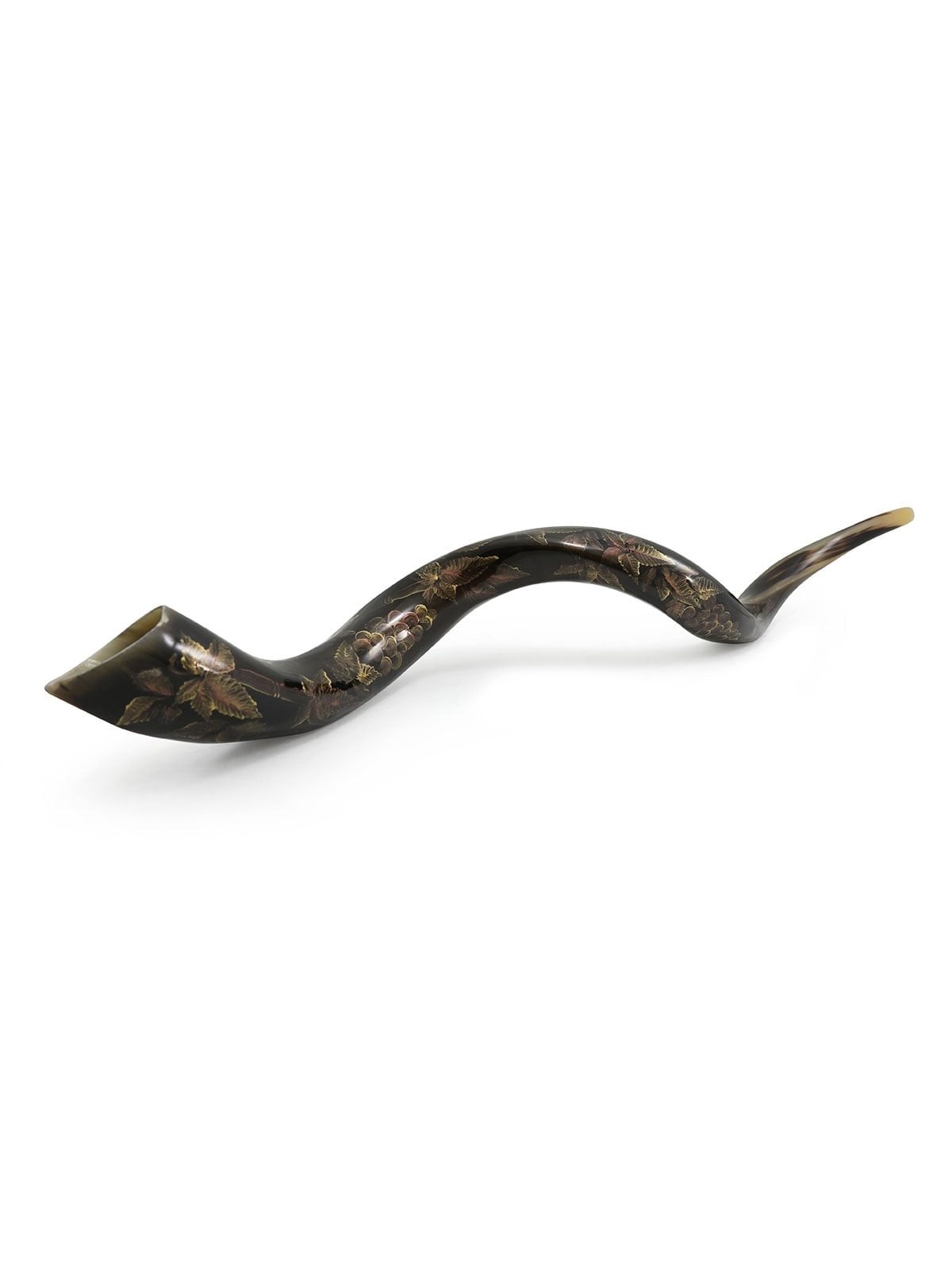 Grapes Hand Painted Kudu Shofar