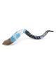 Dove of Peace Hand Painted Kudu Shofar