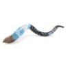 Dove of Peace Hand Painted Kudu Shofar