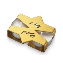 Adi Sidler Shabbat Shalom Travel Candlesticks... | Travel Candlesticks