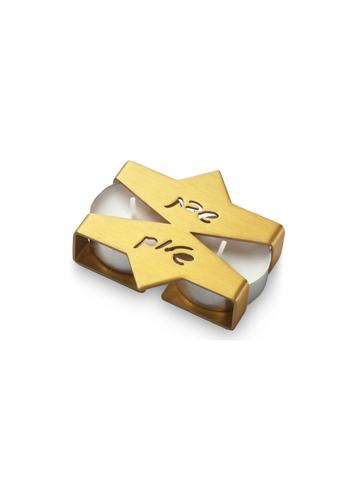 Adi Sidler Shabbat Shalom Travel Candlesticks... | Travel Candlesticks