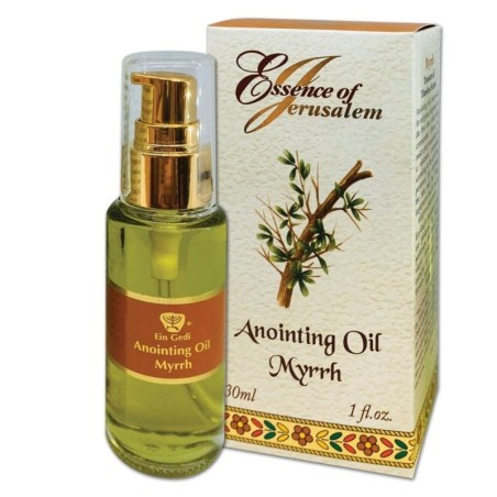 Ein Gedi Essence d’huile d’onction « Myrrhe » de Jérusalem