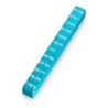 Adi Sidler Anodized Aluminum Shema Mezuzah - Choice of Colors