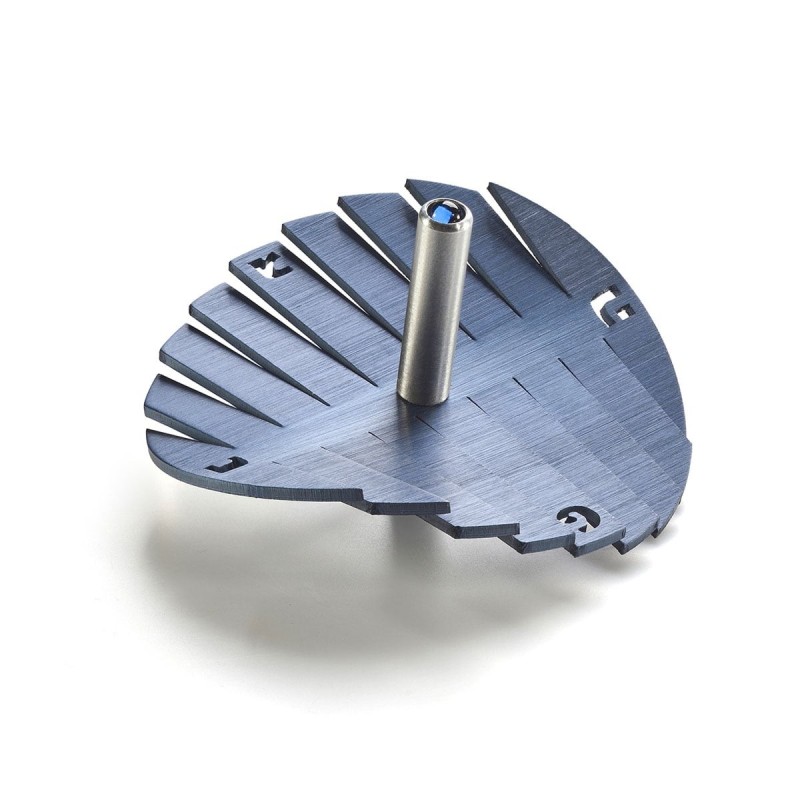 Adi Sidler Anodized Aluminum Amorphous Dreidel