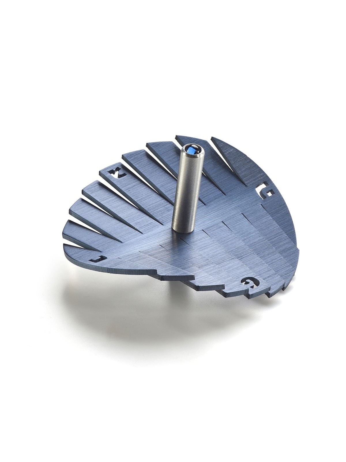 Adi Sidler Anodized Aluminum Amorphous Dreidel