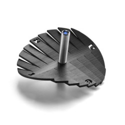 Adi Sidler Anodized Aluminum Amorphous Dreidel