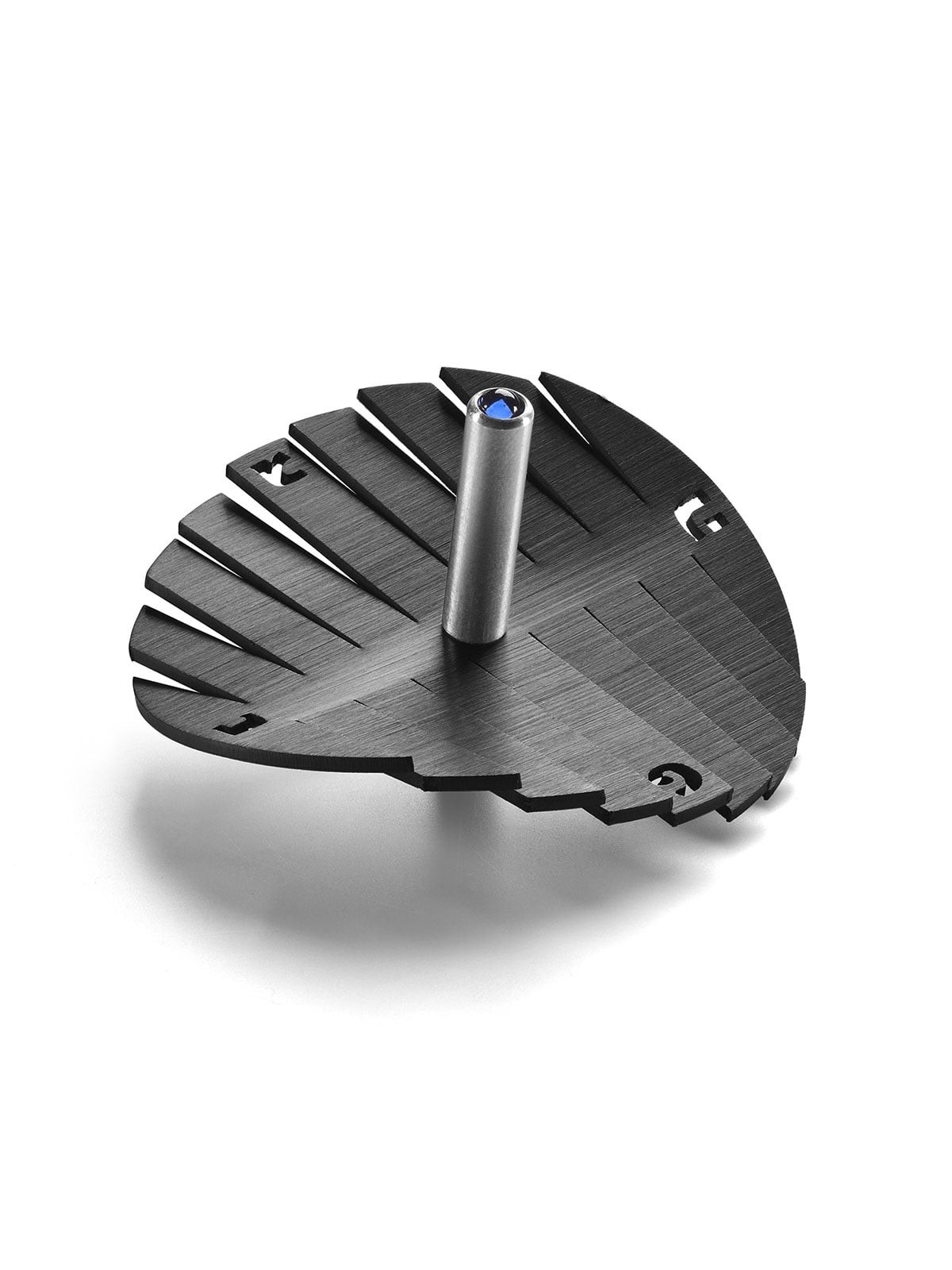 Adi Sidler Anodized Aluminum Amorphous Dreidel