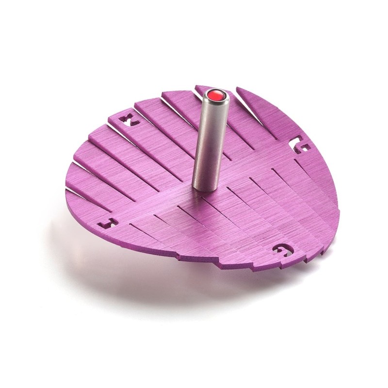 Adi Sidler Anodized Aluminum Amorphous Dreidel