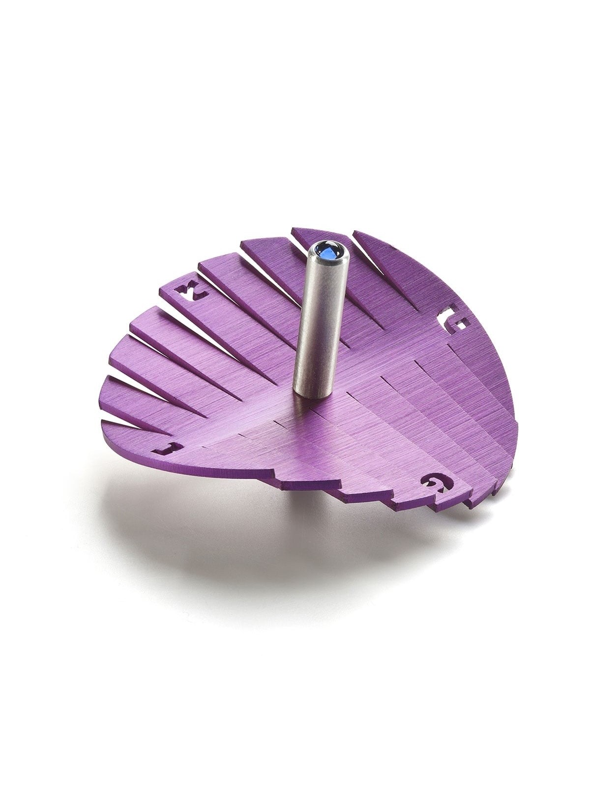 Adi Sidler Anodized Aluminum Amorphous Dreidel
