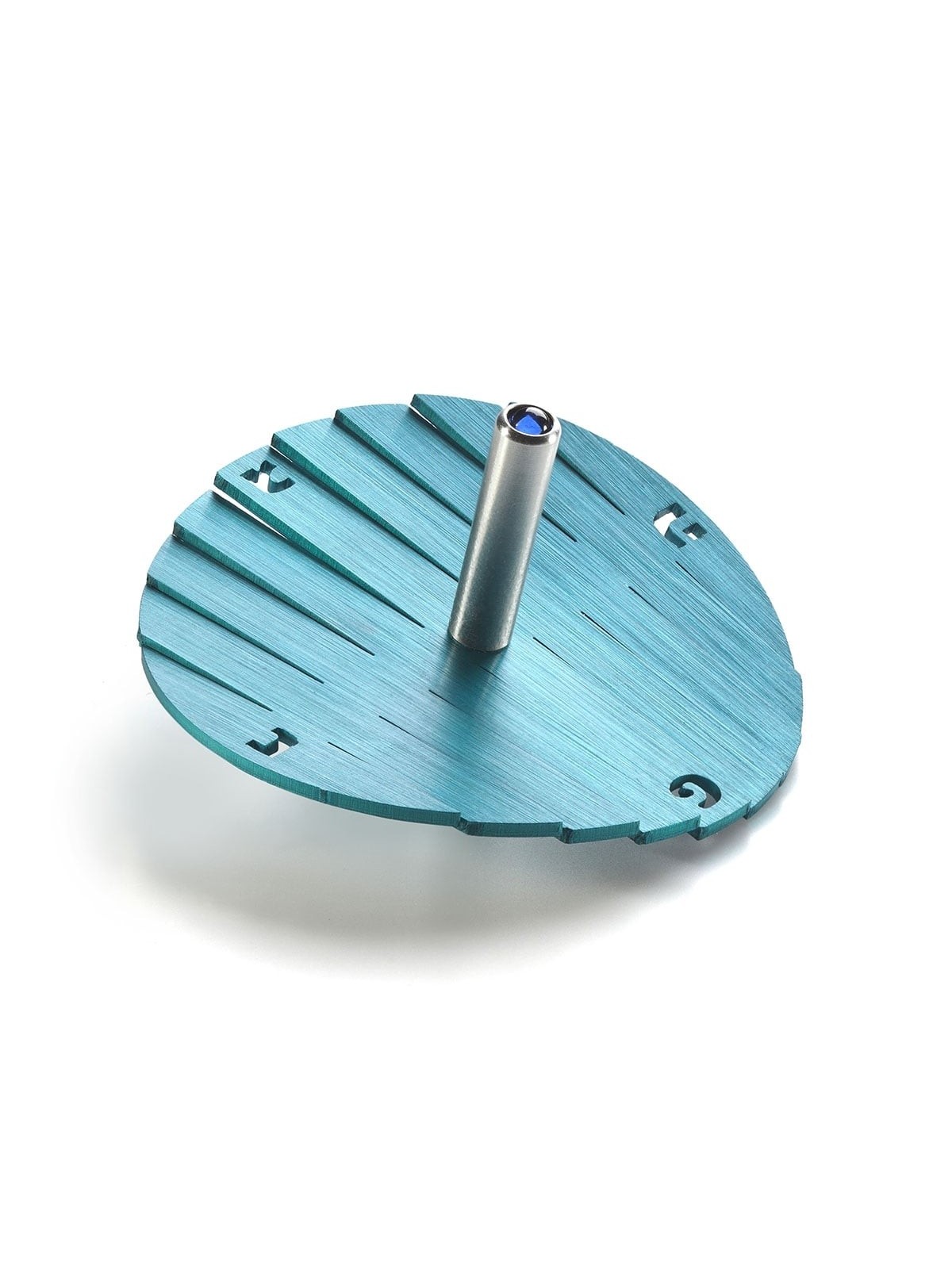 Adi Sidler Anodized Aluminum Amorphous Dreidel