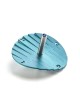 Adi Sidler Anodized Aluminum Amorphous Dreidel