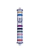 Entrance Door Striped Mezuza Case - Variety of Colors. Agayof Design