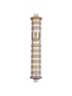 Entrance Door Striped Mezuza Case - Variety of Colors. Agayof Design